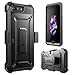 SUPCASE OnePlus 5 Case, Full-Body Rugged Holster Case with Built-in Screen Protector for OnePlus 5 (2017 Release), Unicorn Beetle PRO Series - Retail Package (Black/Black)