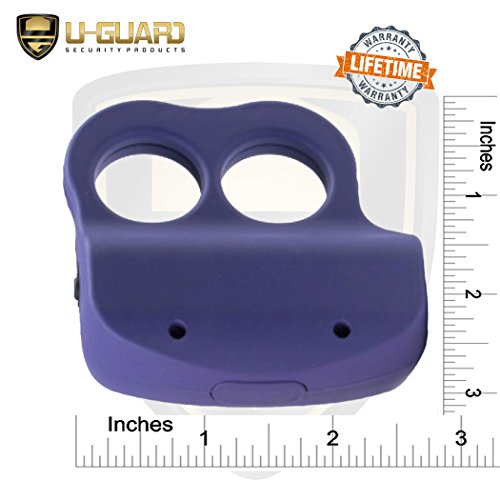 Taser Ring LED Flashlight Mini Stun Gun Pepper Spray Keychain Self Defense Bundle Kit. Discrete