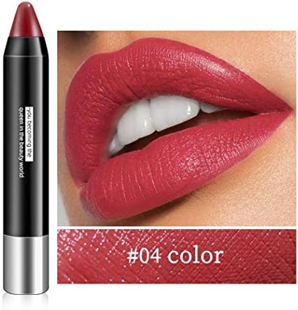 lazinem Non Stick Moisturizing Waterproof Long-Lasting Lipstick Women Makeup Lipstick