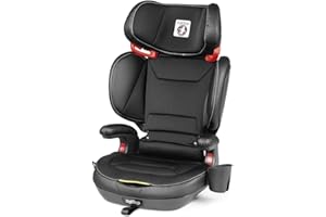 Peg Perego Viaggio Shuttle Plus 120 2-in-1 Booster Car Seat - Licorice (Leather)