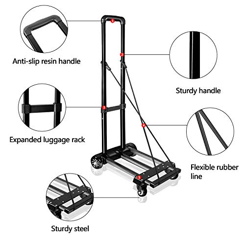 2 Folding+Capacity+Luggage+Telescoping+Personal