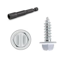 BOPOWO 100 Pcs #7x1/2 Self-Tapping Gutter Screws
