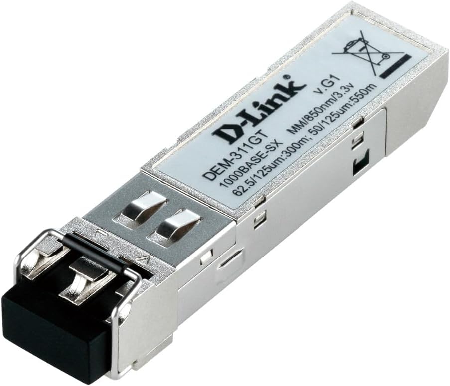 D-Link DEM-311GT Mini-GBIC Gigabit Ethernet Module 1000BASE-SX Multimode Fiber