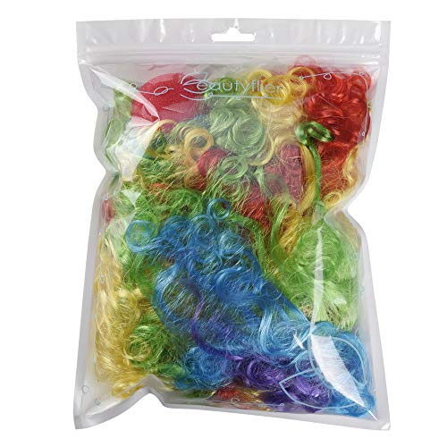 6 Beautyflier+Multi+Color+Costume+Accessory+Rainbow