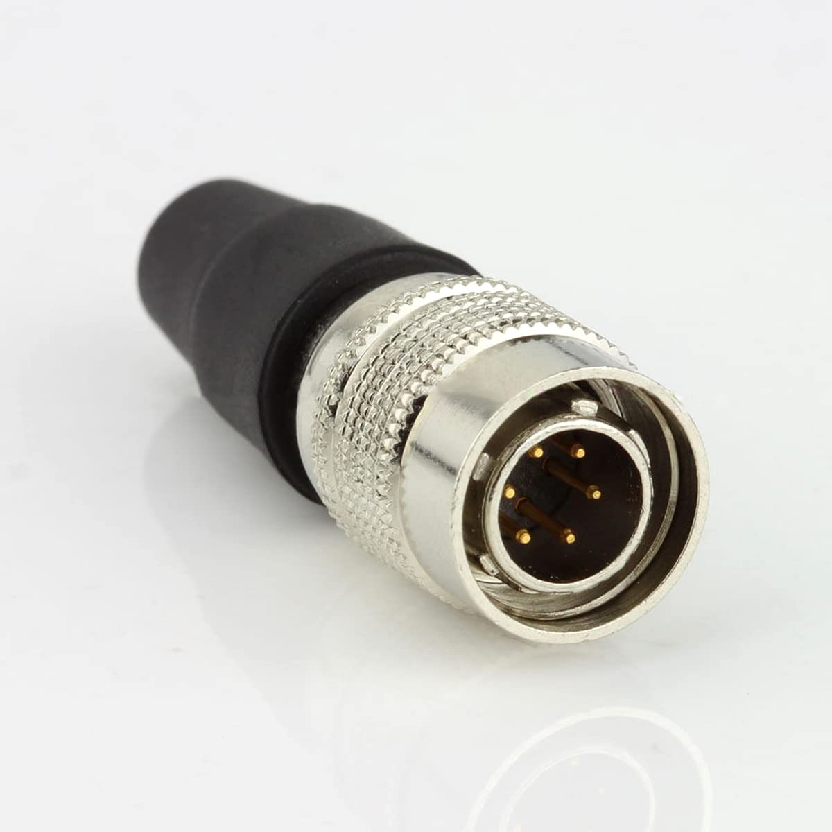 DRRI Hirose 6Pin HR10A-7P-6P Push-Pull Circular Connector for Trimble Topcon Sokkia Total Station (Male Plug, 6Pin) — image 1