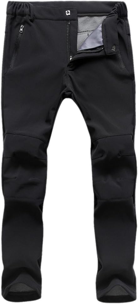 Aufgevals Women's Windproof Softshell Fleece Ski Pants
