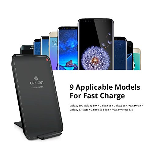 Celeir Wireless Charger, Qi Certified Wireless Charger for iPhone
