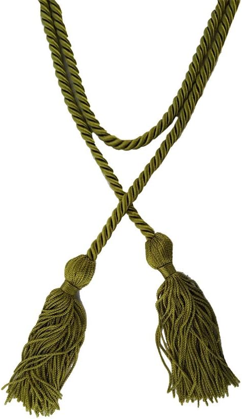 mountain of books Graduation Cords (Olive Green)