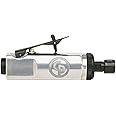 Chicago Pneumatic CP860 - Air Die Grinder Tool, Welder, Woodworking, Automotive Car Detailing, Stainless Steel Polisher, Heavy Duty, Straight, 1/4 Inch (6 mm), 0.54 HP / 400 W - 24000 RPM