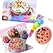 4 Pack Colorful Fake Candy Sweets Sugar Sprinkles Decorations for Fake Cake Dessert Simulation Food (70g)