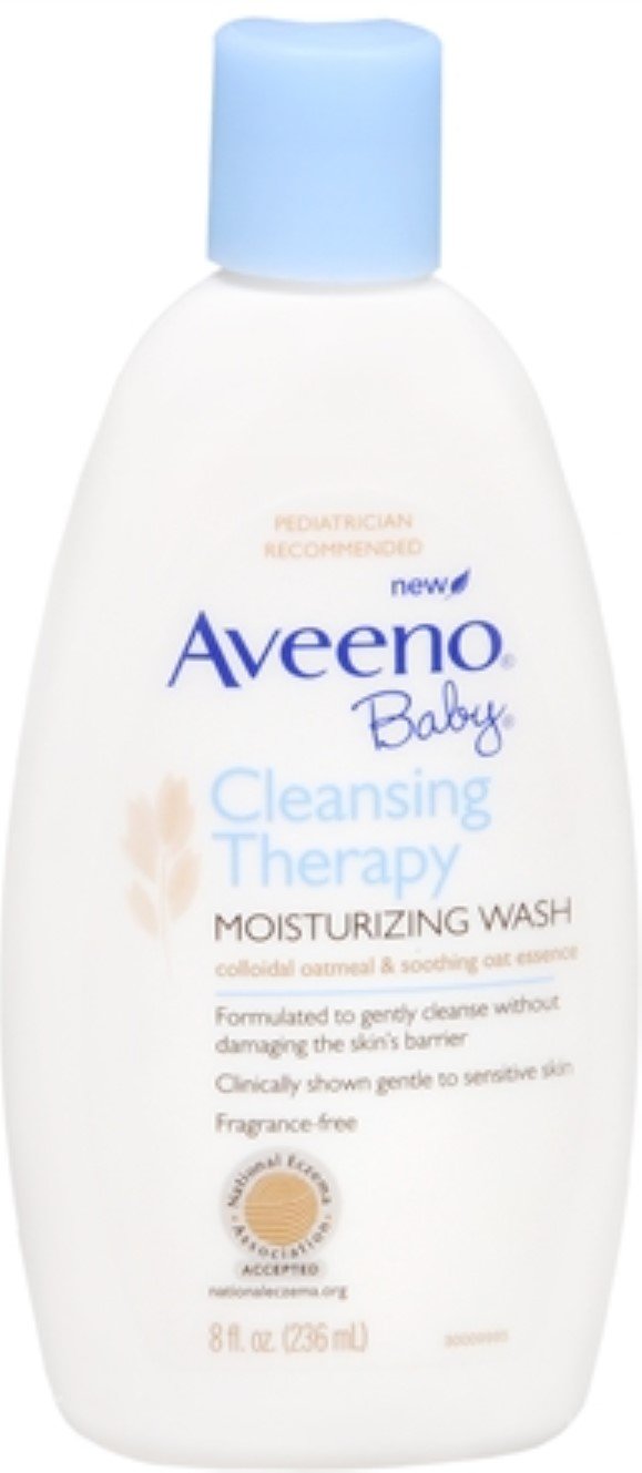 aveeno baby cleansing therapy moisturizing wash