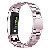 Oitom Compatiable Metal Bands Replacement for Fitbit Charge 2,Small 5.1