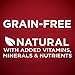 Purina ONE Grain Free Natural High Protein Dry Dog Food Formula True Instinct with Real Beef with Added Vitamins, Minerals and Nutrients - 12.5 Lb. Bag