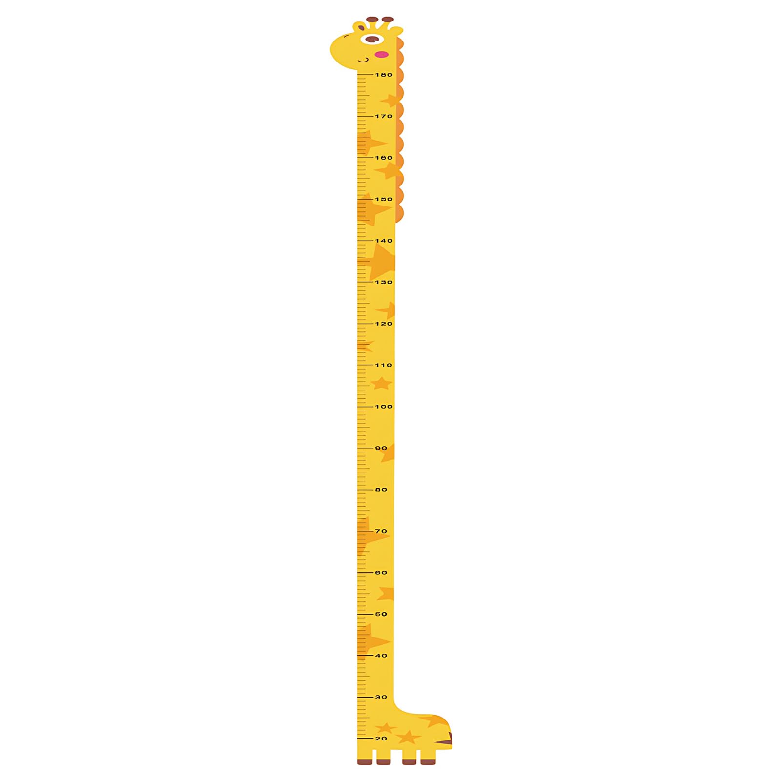 Bezavea Giraffe Height Chart, Growth Chart Ruler, Growth Chart Wall Stickers, Growth Chart, Height Growth Chart, Height Chart Sticker, Wall Stickers Measuring Ruler for Kids Boys Girls Bedroom