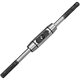 uxcell Adjustable Tap Wrench Handle, for Metric M2-M8 Taps, Thread Tap Holder Reamer Hand Tapping Tool for Machinist Repair,