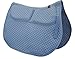 ECP Equine Comfort Products All-Purpose Correction Saddle Pad, Diamond Quilted Design with Adjustable Memory Foam Shims for Customized Fit, Pressure Relief, and Breathable Performance