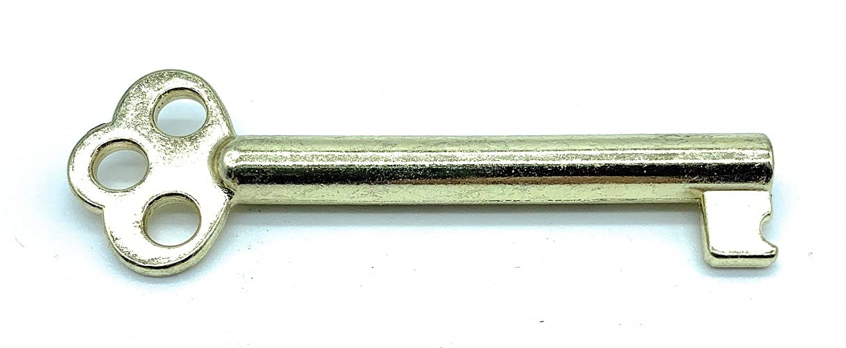 Merriway BH03583 Spare Keys For Wardrobe/Cupboard Lock, Brass, Pack of 2 Pieces