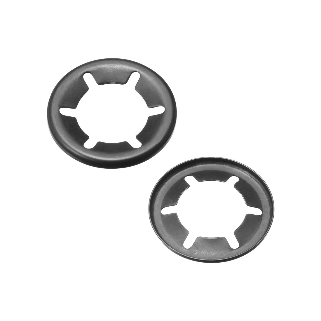 sourcing map Internal Tooth Washers M16 x 28mm 304 Stainless Steel Push On Washer ing Clips Fastener 50pcs