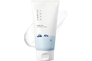ROUND LAB 1025 Dokdo Cleanser 5.07 Fl Oz, Low pH Facial Cleanser for Sensitive Skin, Rich Soft Bubbles for Deep Cleansing and Makeup Removal, Hydrating Face Wash with Deep Sea Water, Korean Skin Care
