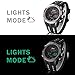 BINZI Men's Military Sport Watches Casual Quartz Multifunction Waterproof Wrist Watch in Black Silicone Band