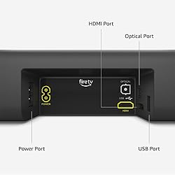 Amazon Fire TV Soundbar, 2.0 speaker with DTS