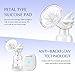 Electric Single Breast Pump, Automatic Breast Pump for Travel by Momcozy - Smart, Powerful & Portable w/16 Levels, Touch Screen, Super-Quiet (Single Pump)
