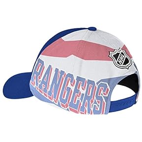 Reebok New York Rangers NHL Official Playoff Structured Adjustable Hat - Image 3