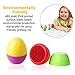 ThinkMax 18 PCs Self-ink Stamps Set for Kids Egg Stampers for Party Favors, Gifts, Prizes, Rewards, Giveaways