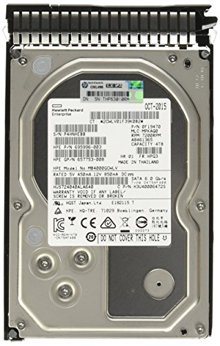 HP 3.5-Inch 4000 GB Hot-Swap 2 MB Cache Internal Hard Drive 693687-B21