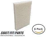 Humidifier Filter Replacement for Lasko Natural Cascade 1128, 1129, THF8, THF-8 (6-Pack)