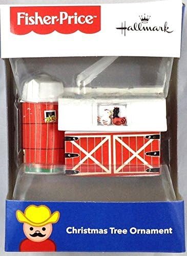 fisher price barn ornament