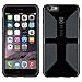 Speck Products CandyShell Grip Case, iPhone 6 Plus Case/iPhone 6S Plus Case, Black/Slate Grey