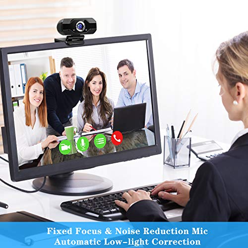 Webcam-USB-Webcam-with-microphone-1080P-HD-Video-Webcam-Streaming-Computer-Web-Camera-with-120-Vertically-Rotation-and-90-Wide-View-Angle-USB-Computer-webcam-for-PC-Laptop-Desktop-Video-Calling