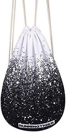 Mery Wa Unisex Abstract Patterns Print Drawstring Backpack Daypacks 17x14 inches