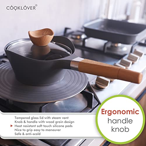 Cookware Set Nonstick 100 PFOA Free Induction Pots and Pans Set with