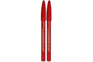 Maybelline New York Makeup Expert Wear Twin Eyebrow Pencils and Eyeliner Pencils, Light Brown Shade, 2 Count (Pack of 1) 59TC-04