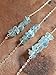 Raw Light Blue Dainty Aquamarine Necklace 16 Inch Sterling Silver Chain March Birthstone Jewelry