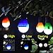 Camping Light 4 Pack Portable LED Tent Lantern Bulb 3 Modes Battery Powered Lamp with 12 AAA Batteries for Hiking Fishing Emergency and Outdoor Adventures
