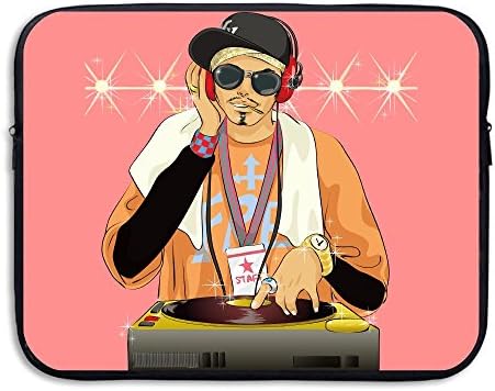 Creative Cool DJ Lovers Design Waterproof Laptop Sleeve Case Protective Bag Briefcase Sleeve Bags Cover For Macbook/Notebook/Ultrabook