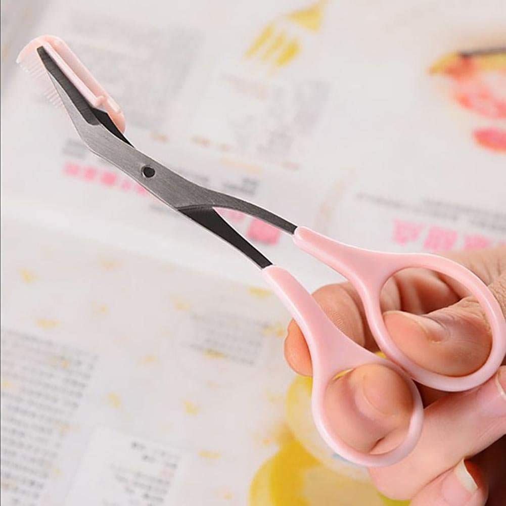 Eyebrow scissors with comb, eyebrow trimmer, eyelash