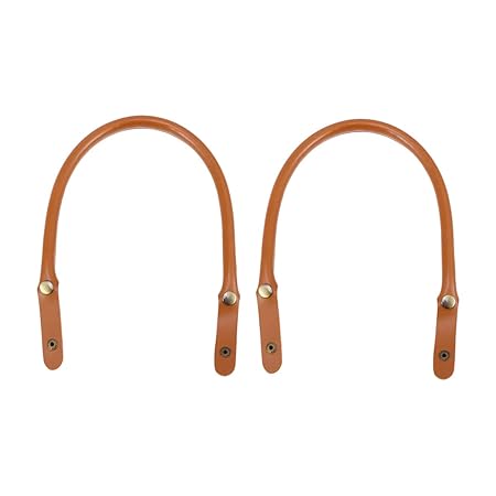 Healifty 2 Stücke Leder Taschenbügel Taschenhenkel Taschengriffe Taschenriemen Ersatz Schultergurt Umhängetasche Handtasche Z