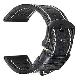REZERO Genuine Leather Watch Band Watch Strap Grain