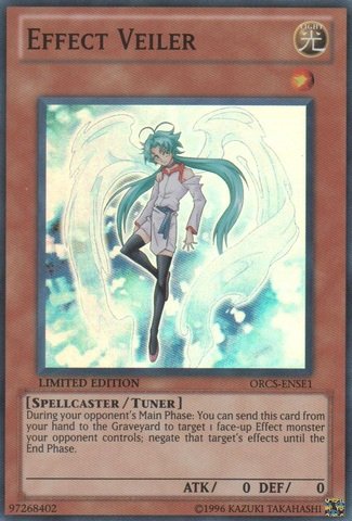 Yu-Gi-Oh! - Effect Veiler (ORCS-ENSE1) - Order of Chaos: Special Edition - Limited Edition - Super Rare