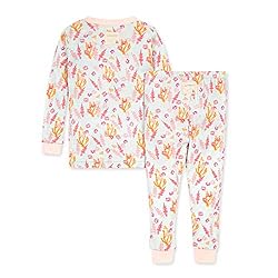 Burt's Bees Baby baby girls Pajamas, Tee Pant