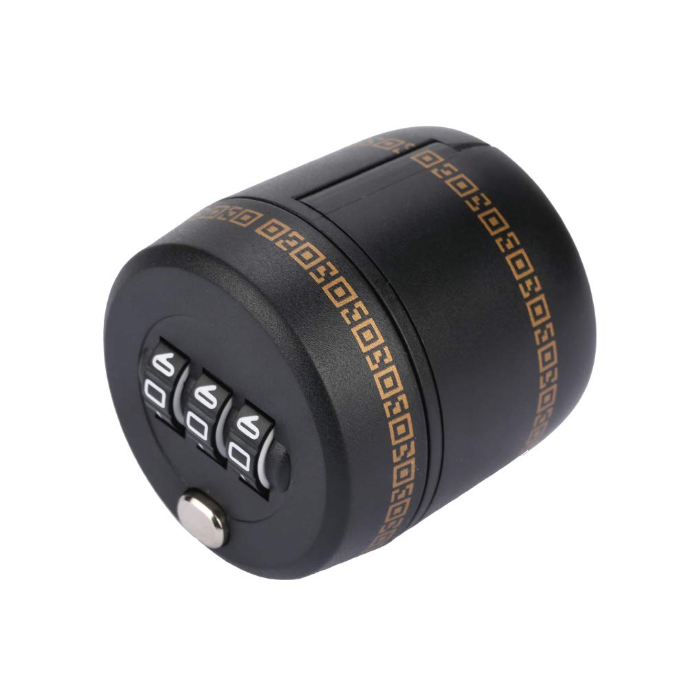 Wine Bottle Lock Zinc Alloy Combination Lock Wine Stopper 3 Digit Bottle Password Code Lock for Protecting Red Wine Security Lock for Wine Bottles Reusable Bottle Wine Bottle Lock