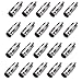 20 Pack BNC Female to RCA Male Plug Adapter Straight Connector for CCTV Security Camera
