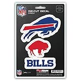NFL Buffalo Bills Team Decal, 3-Pack