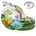Istrion Dinosaur Disposable Party Plates, Happy Birthday Dinosaur Party Supplies Set, 50 Pack 9 Inch Dino Paper Plates for Kids Birthday Party Lunch Dinner Dessert Appetizer