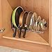 mDesign Kitchen Cabinet Storage Organizer for Skillets, Pans - 17