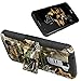LG K8 Case, Escape 3 Case, Phoenix 2 Case, Heng Tech (TM) Full Body Hybrid Rubber Silicone Shockproof Defender Heavy Duty Holster Belt Clip Kickstand Case For LG K8 (Camouflage)